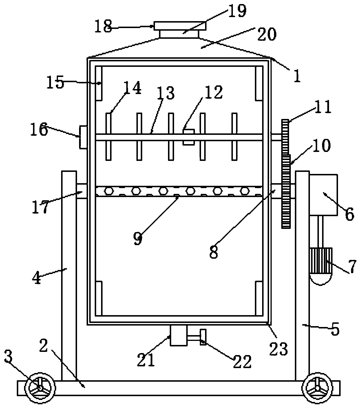 Overturned dendrobium extraction tank