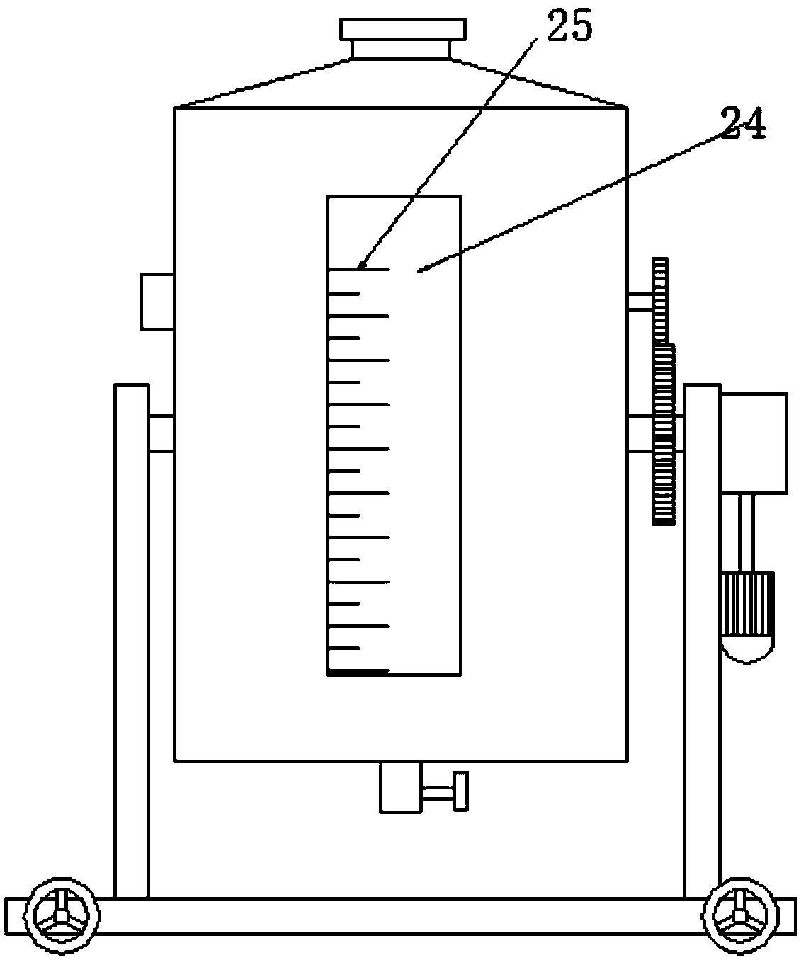 Overturned dendrobium extraction tank