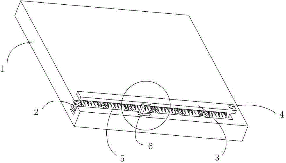 Brick machine supporting plate