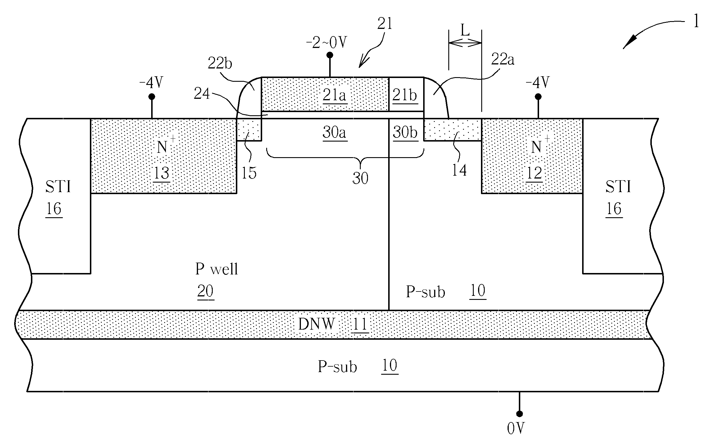 High-voltage metal-oxide-semiconductor device