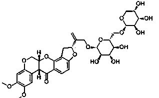 Preparation method for amorpha fruticosa glycosides