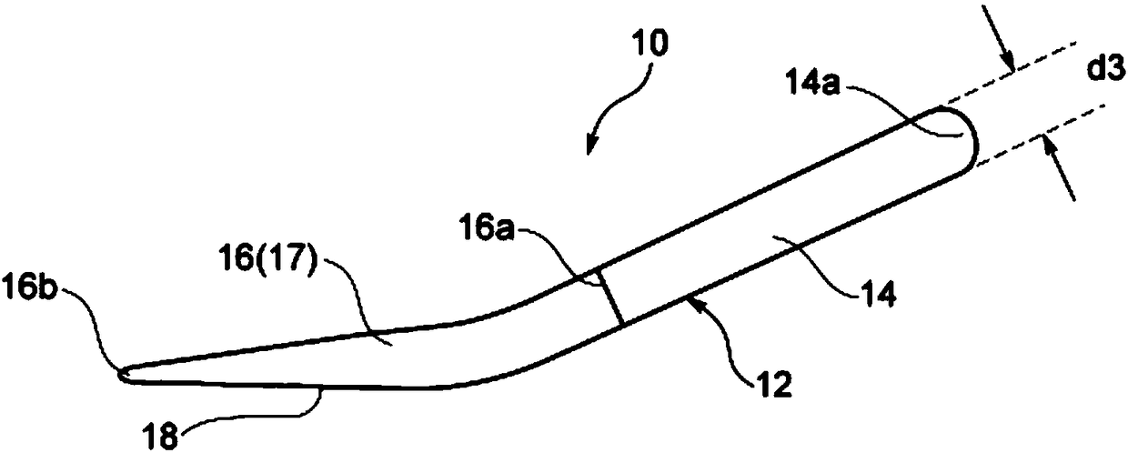 Electrode for brain wave measurement