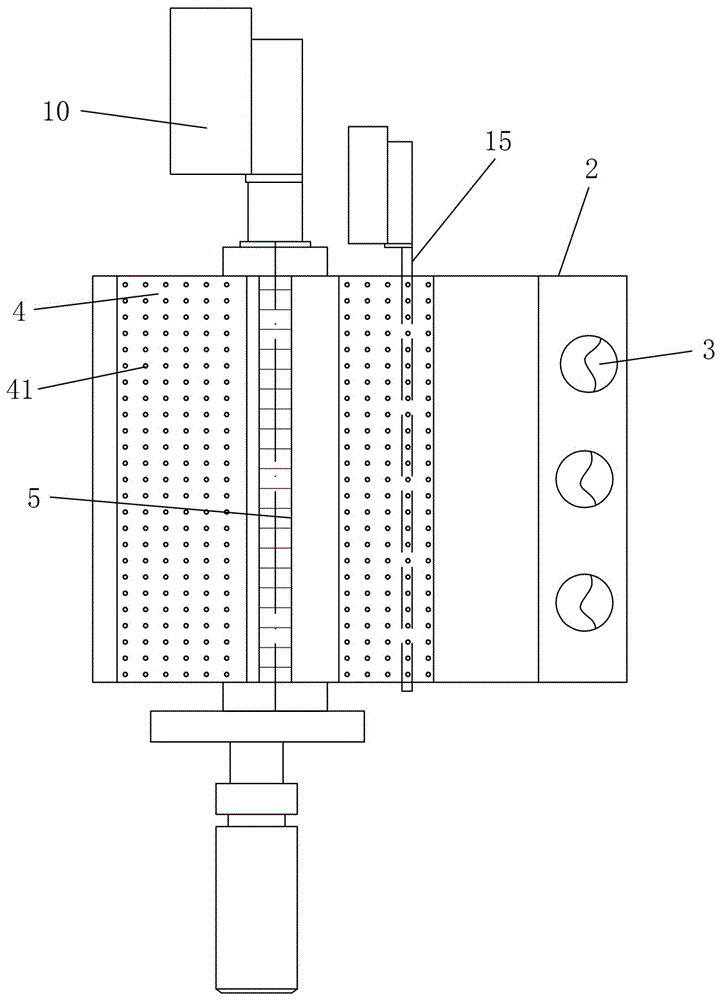 Wind dry type magnetic separator