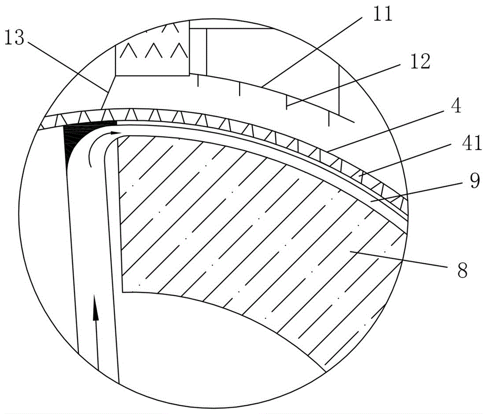 Wind dry type magnetic separator