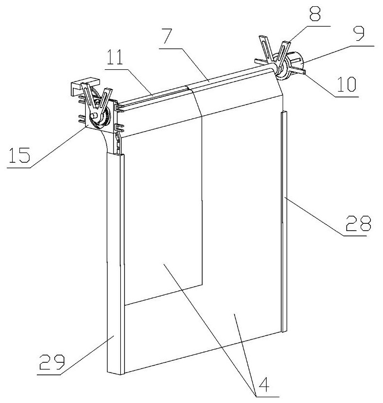 High silica glass fiber, preparation method thereof and fireproof equipment