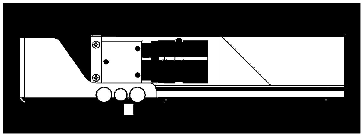 Image detection system for tipping paper of cigarette making and plug assembling machine