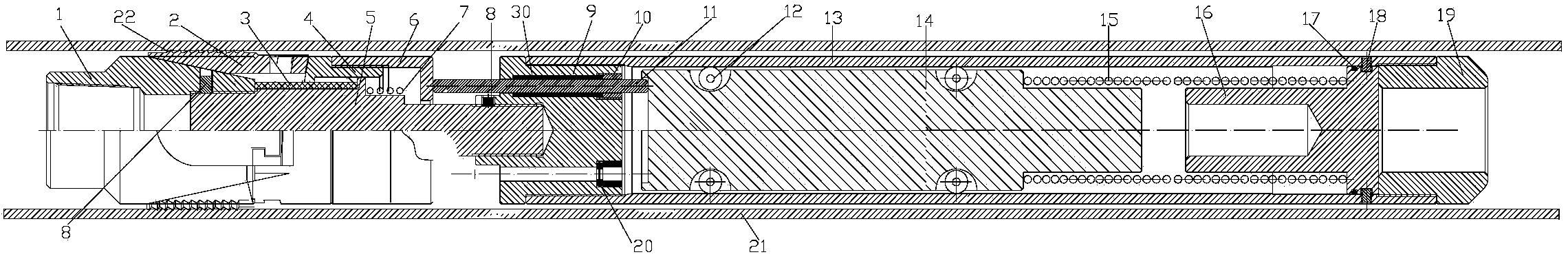 Tool and method for preventing fall in well