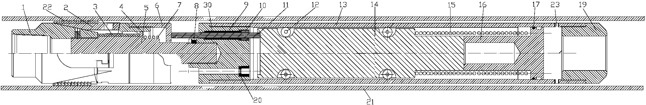 Tool and method for preventing fall in well