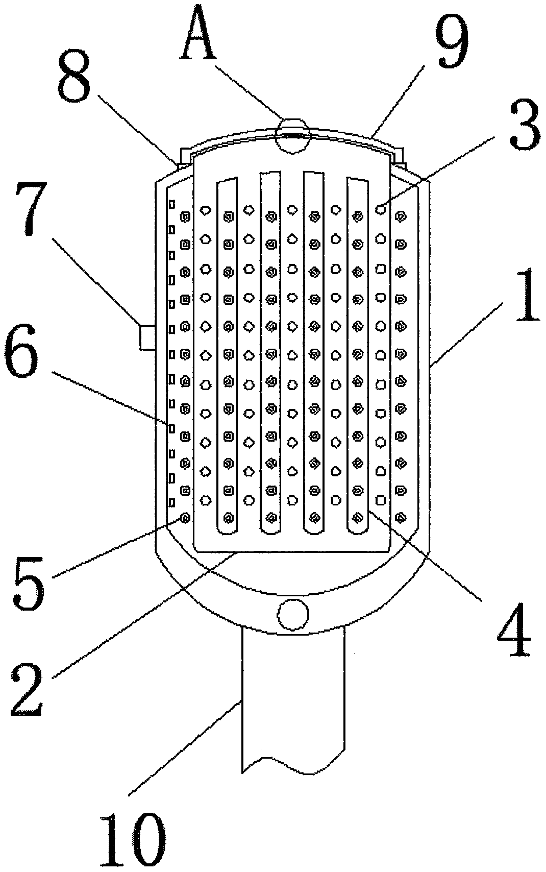 Combined type shower head comb