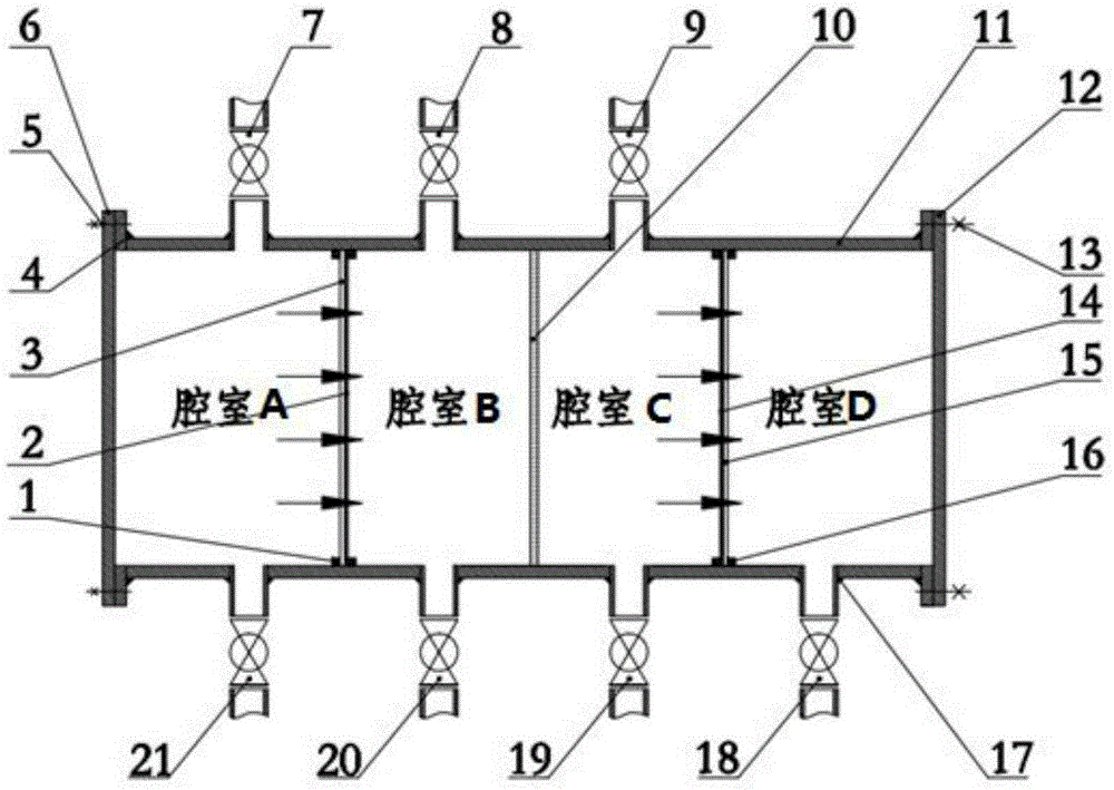 Seawater desalination device and method based on pressure-delayed osmosis and reverse osmosis