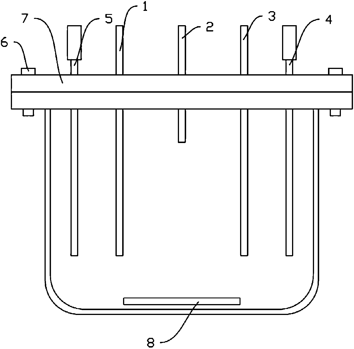 Device and method for researching continuous succession rule of soil oxidation-reduction intensity