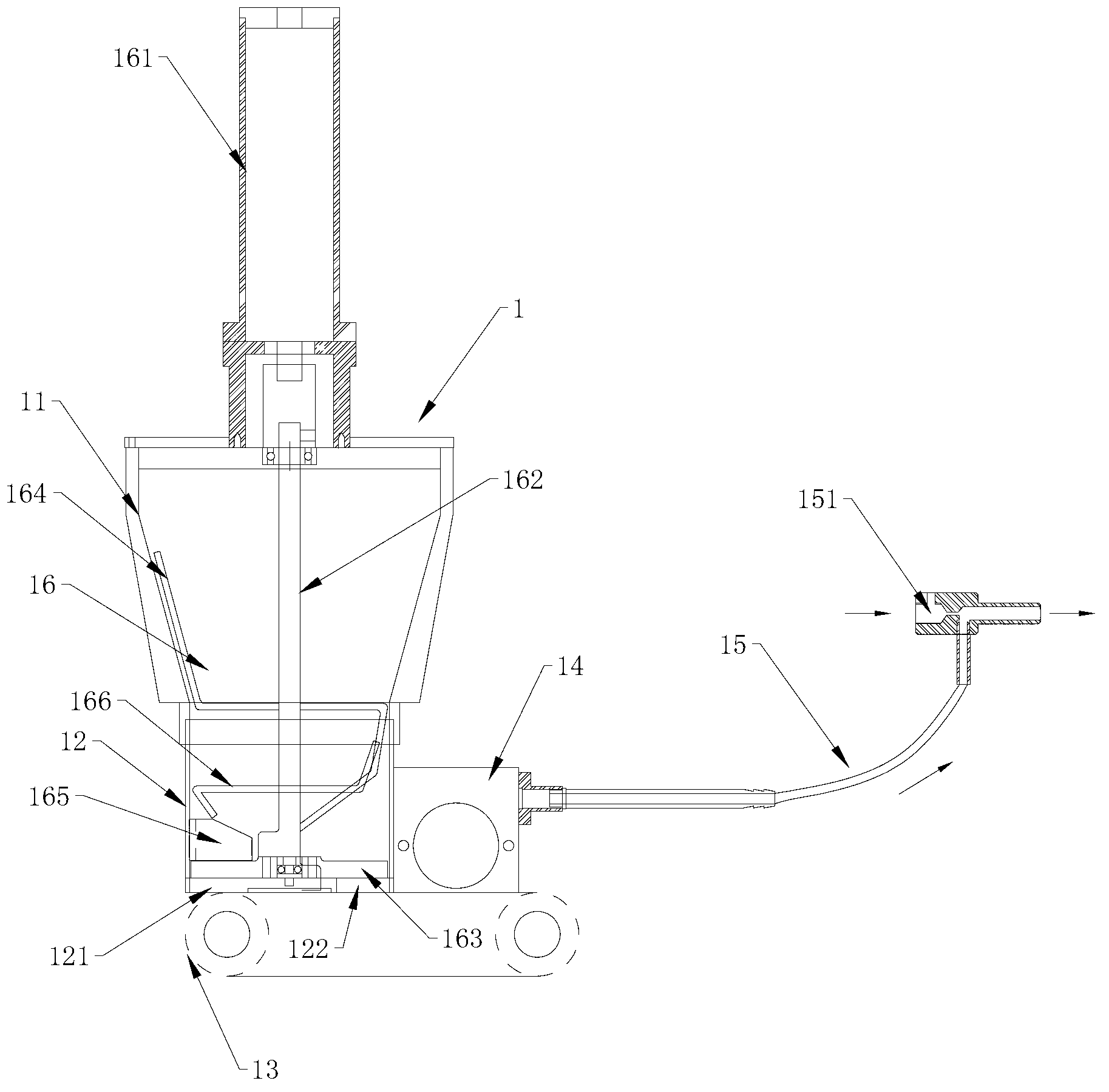 Dust environment simulation equipment