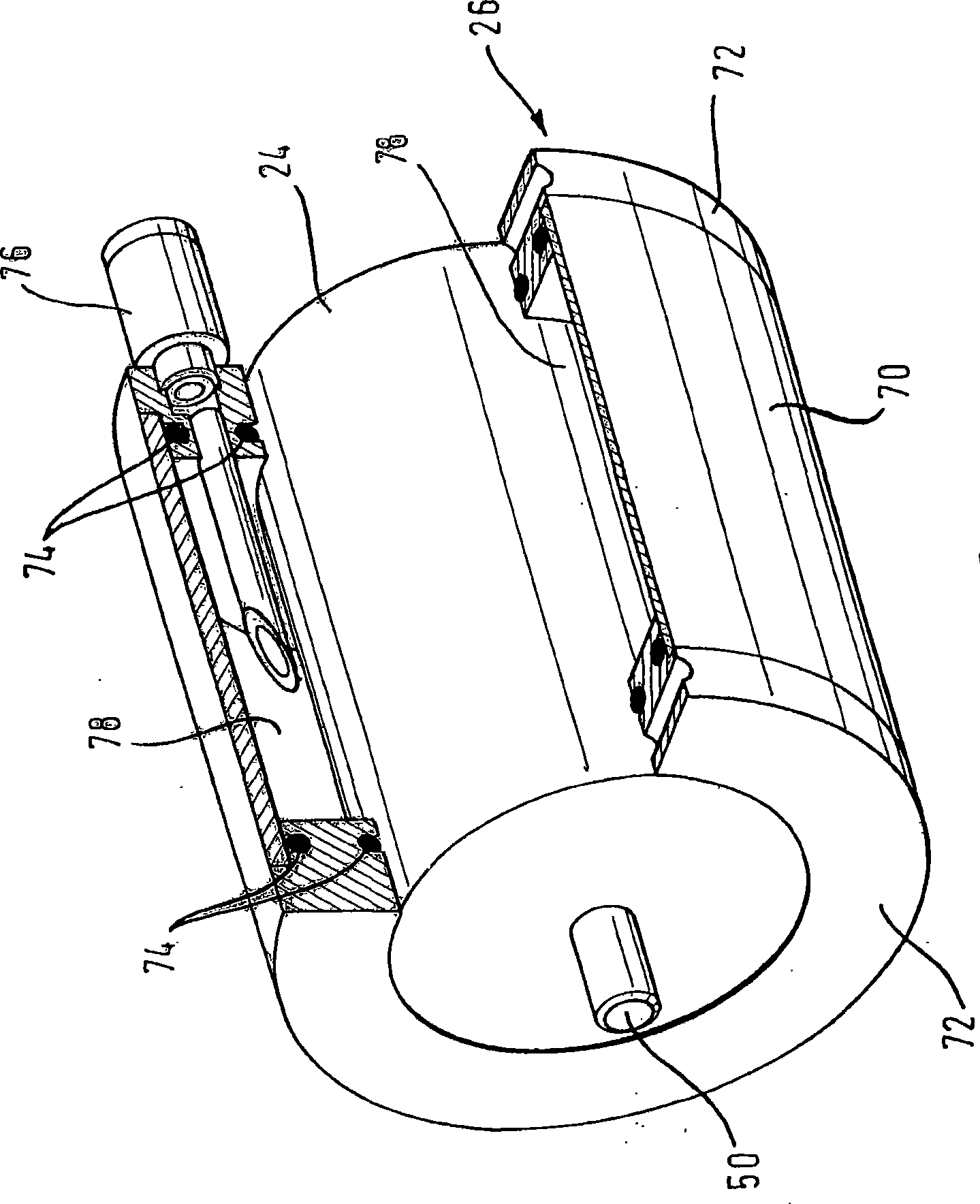 Device for influencing an exhaust gas flow