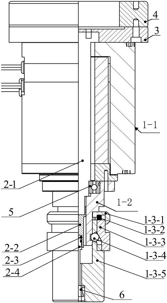 Automatic screwing robot for high-locking-force bolt and end effecter of automatic screwing robot