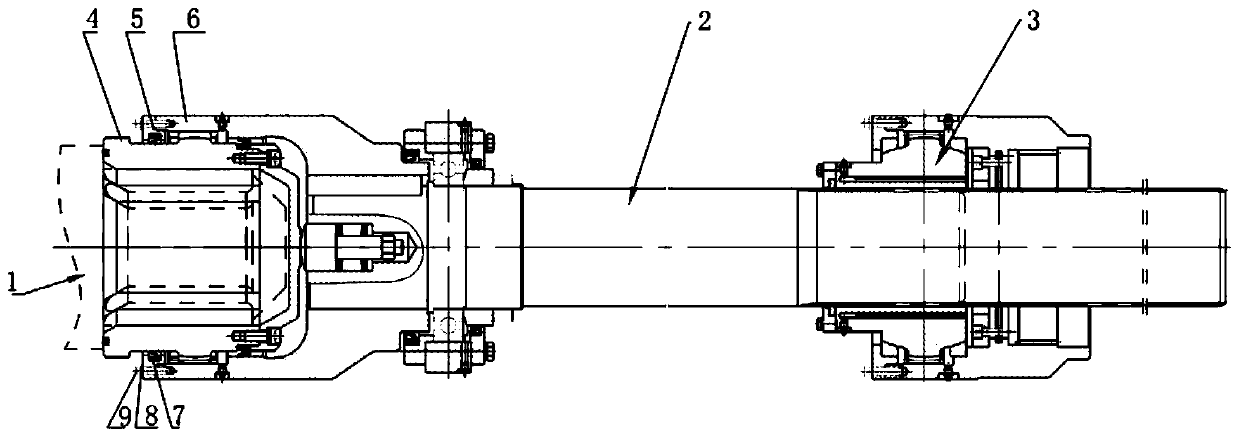 Coupling preventing-loosing device