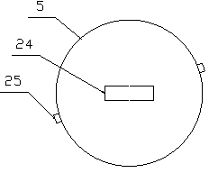 Device for extracting target component of intestinal content