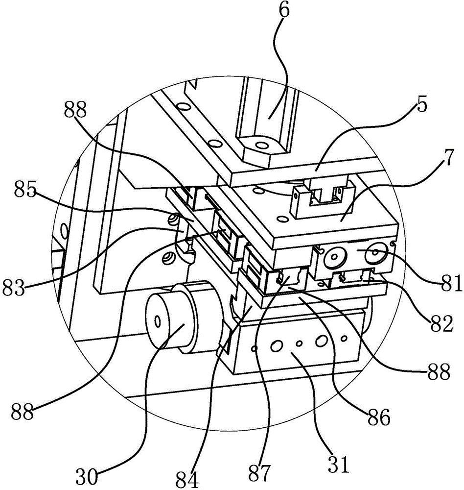 Crystal angle adjusting mechanism of automatic X-ray directional bonding machine of round-bar crystals