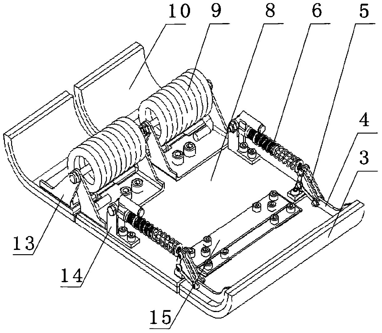 Human-like biped robot foot structure