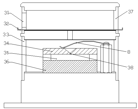 Method for reducing air pressure measurement Millikan oil-drop balanced voltage