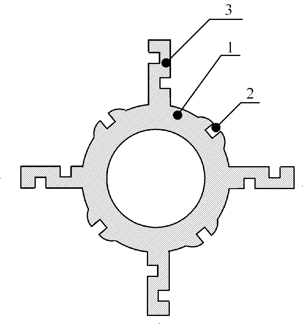 Method for eliminating local partial pressure in vacuum smelting reduction still and used reduction still