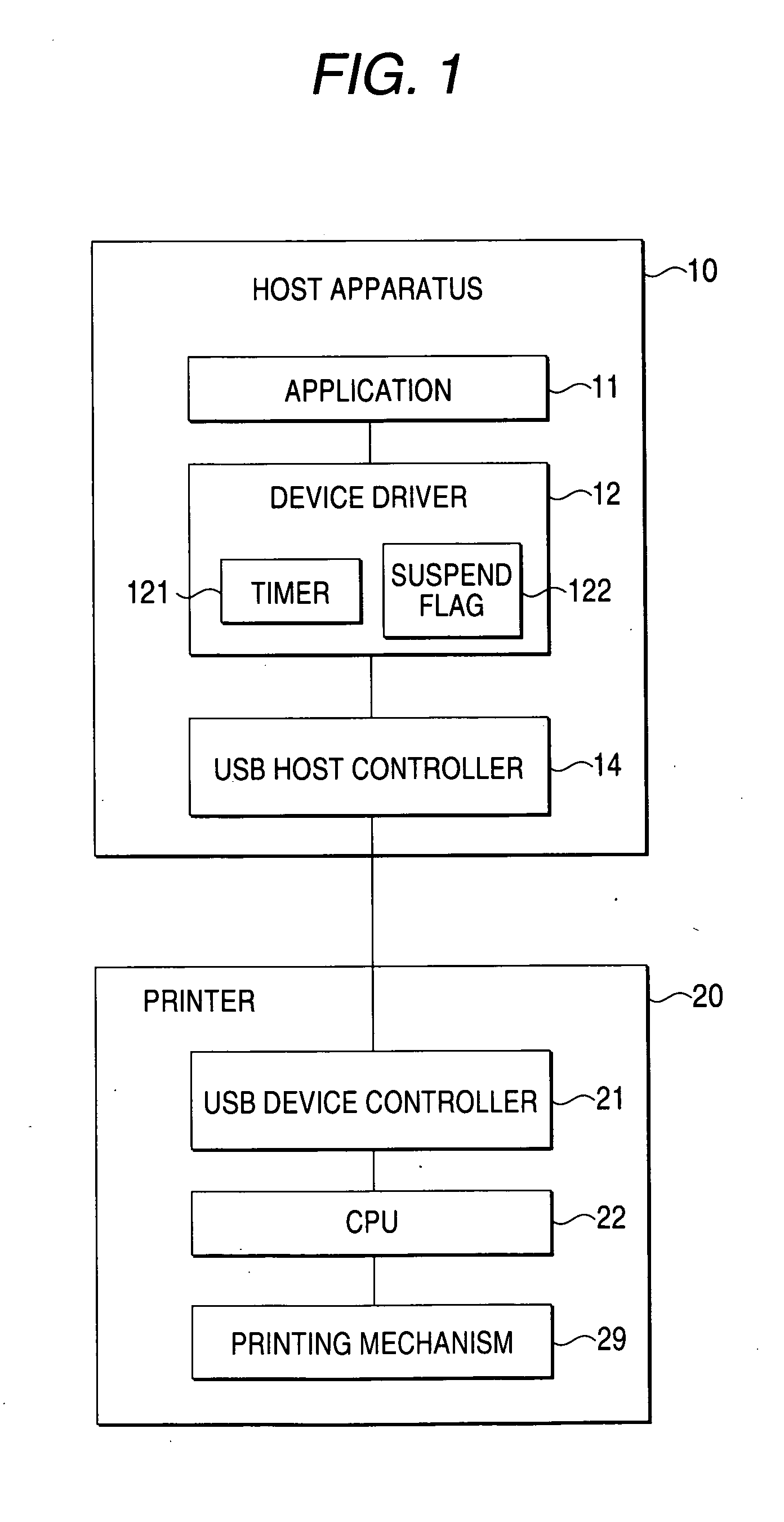 Host apparatus and information processing system using the same