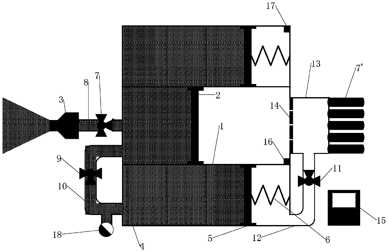 A multi-spray integrated jet device and jet method