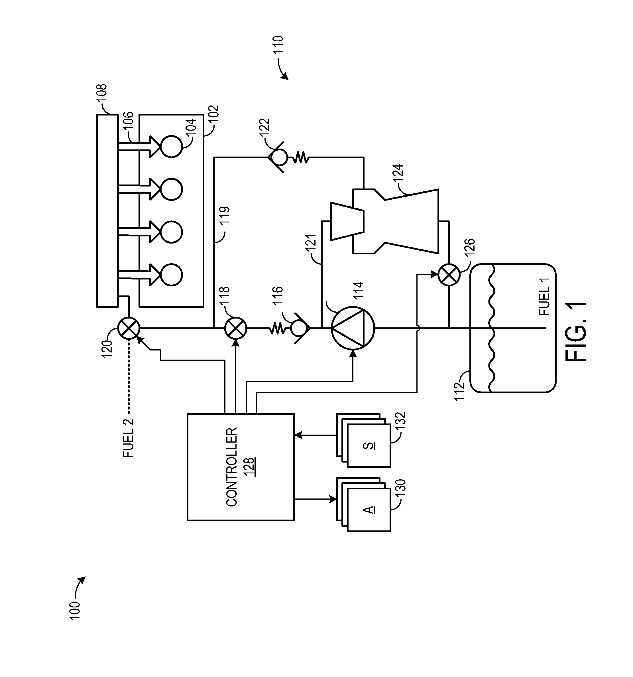 Approach for controlling fuel flow with alternative fuels