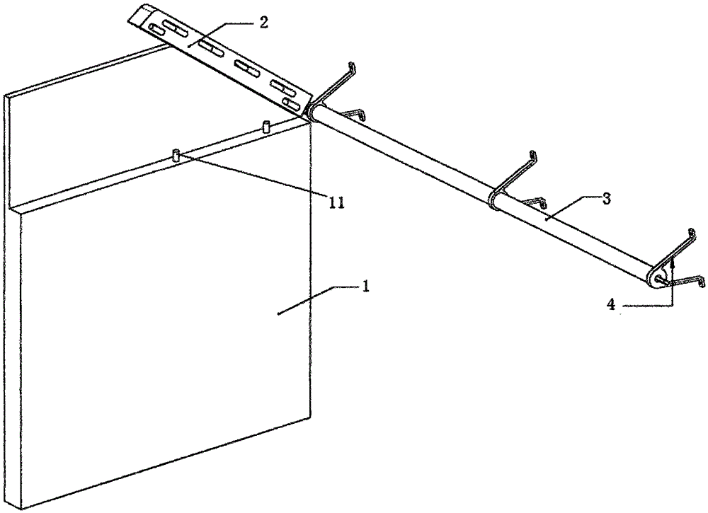 Rotatable and foldable automobile A-column device without blind area