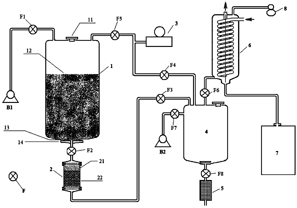 Effective preparation method and application of coffee purified oil