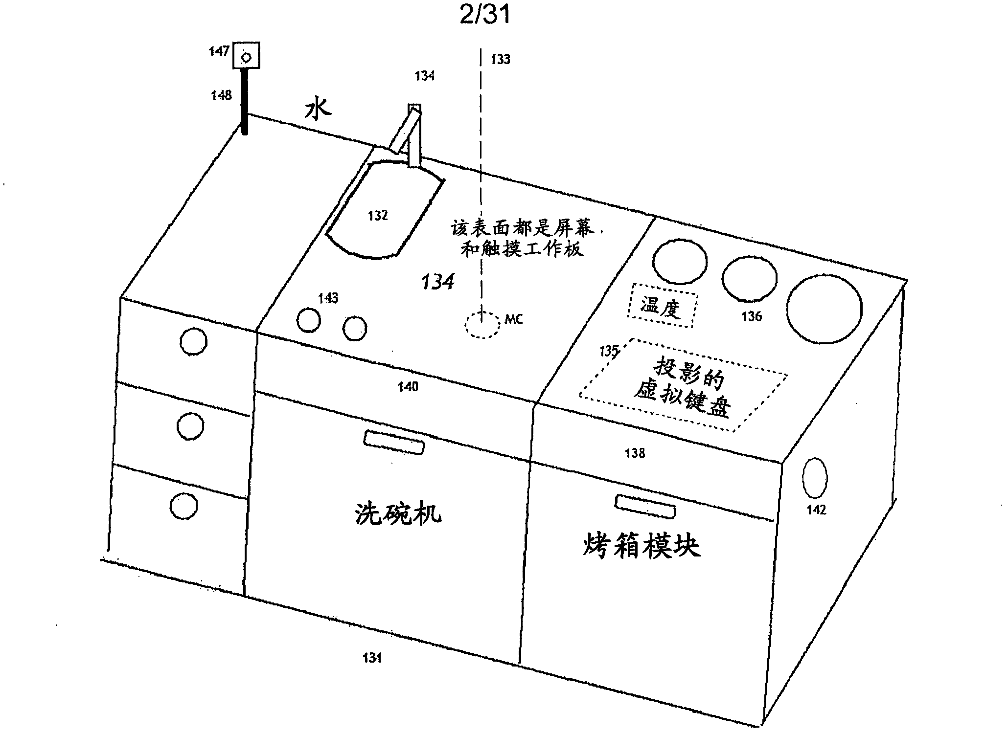 Control of appliances, kitchen and home