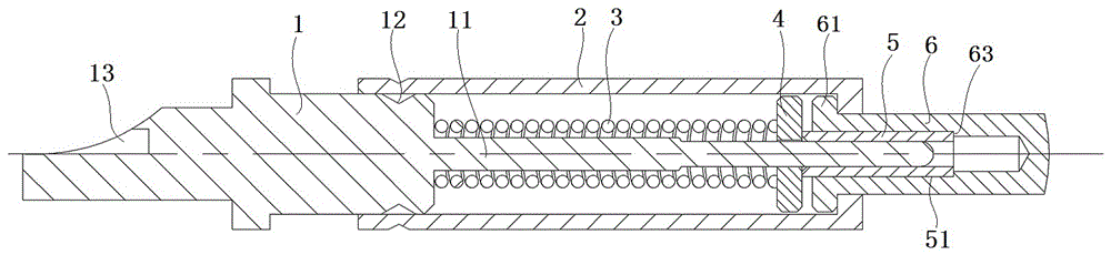 Elastic contact part and electric connector employing same