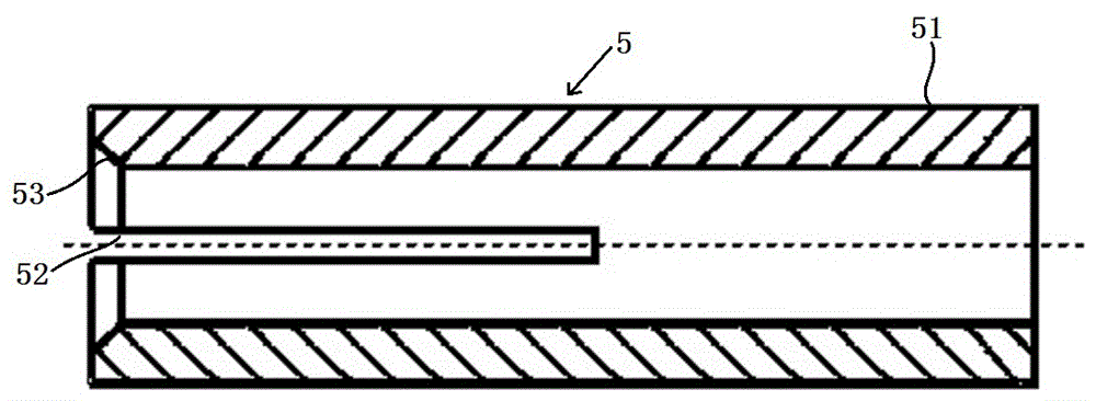 Elastic contact part and electric connector employing same