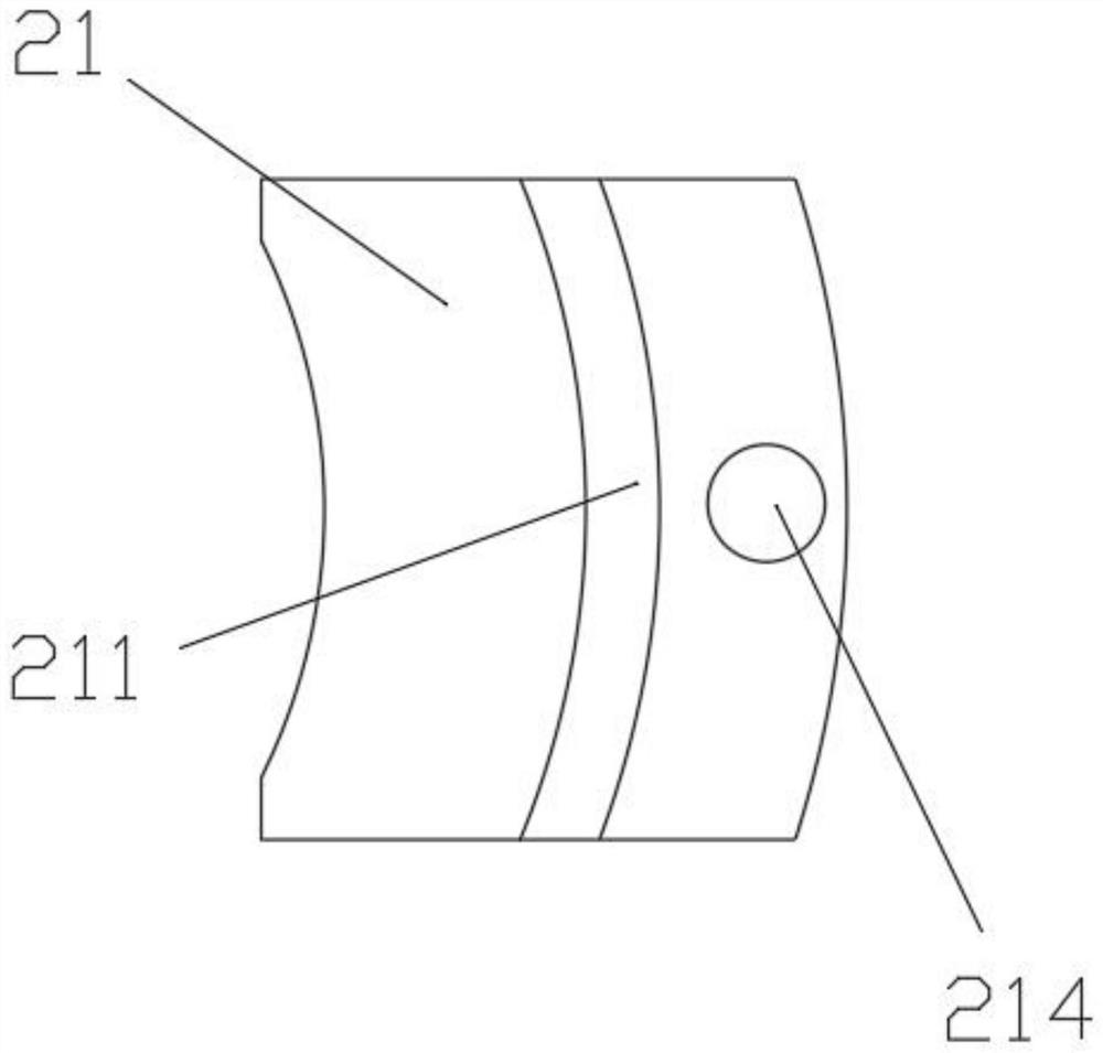 Lifting device for mines and working method thereof