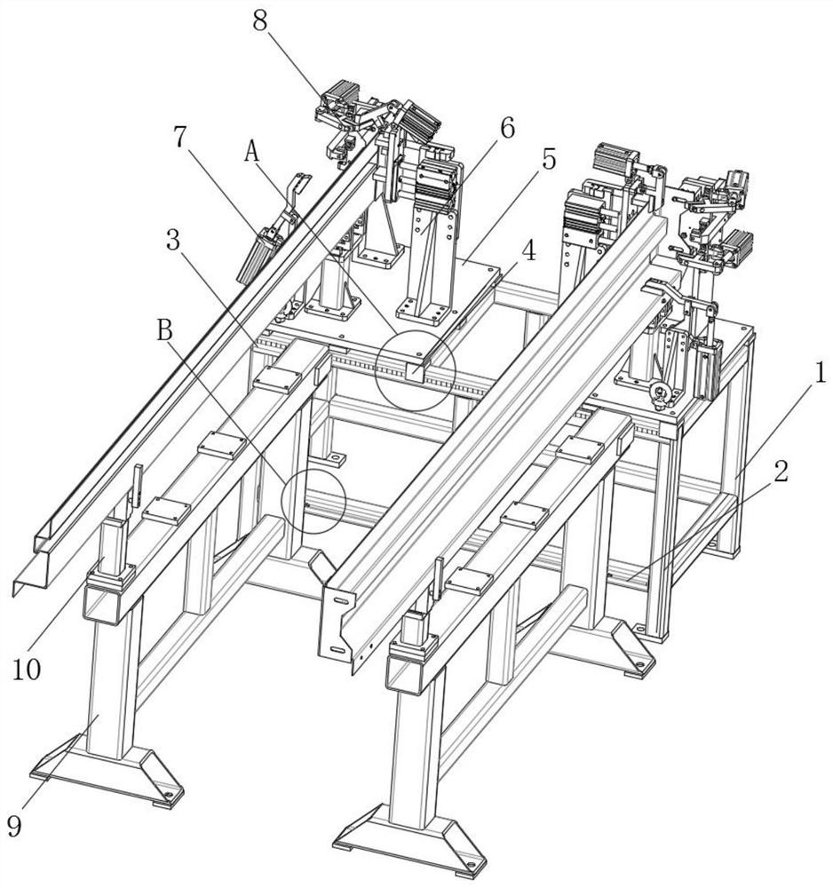 A numerical control machining clamping and positioning device for shell parts