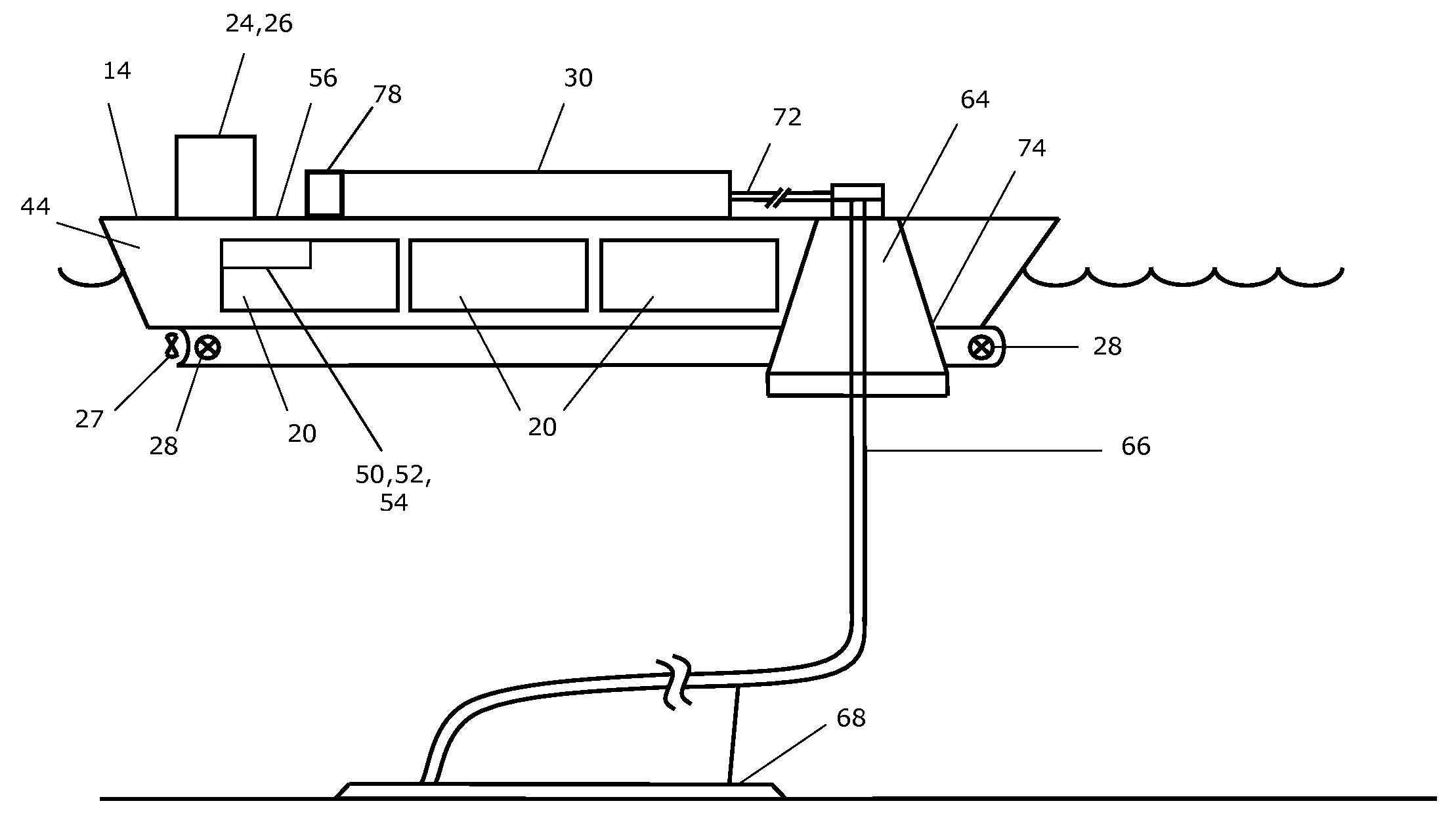 Boil off gas management during ship-to-ship transfer of LNG