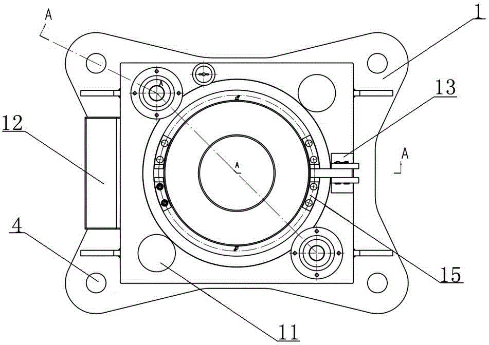 Hydraulic turntable for pressure balance workover rigs