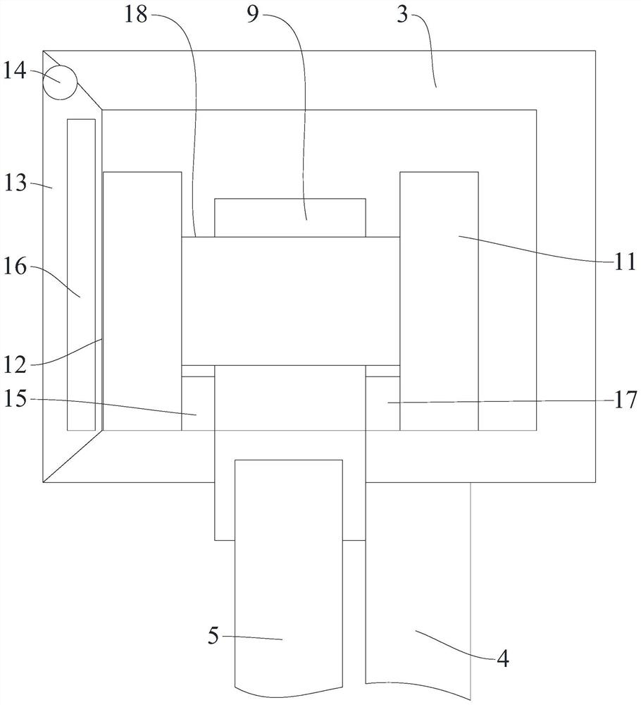 A single-door intelligent bathing device