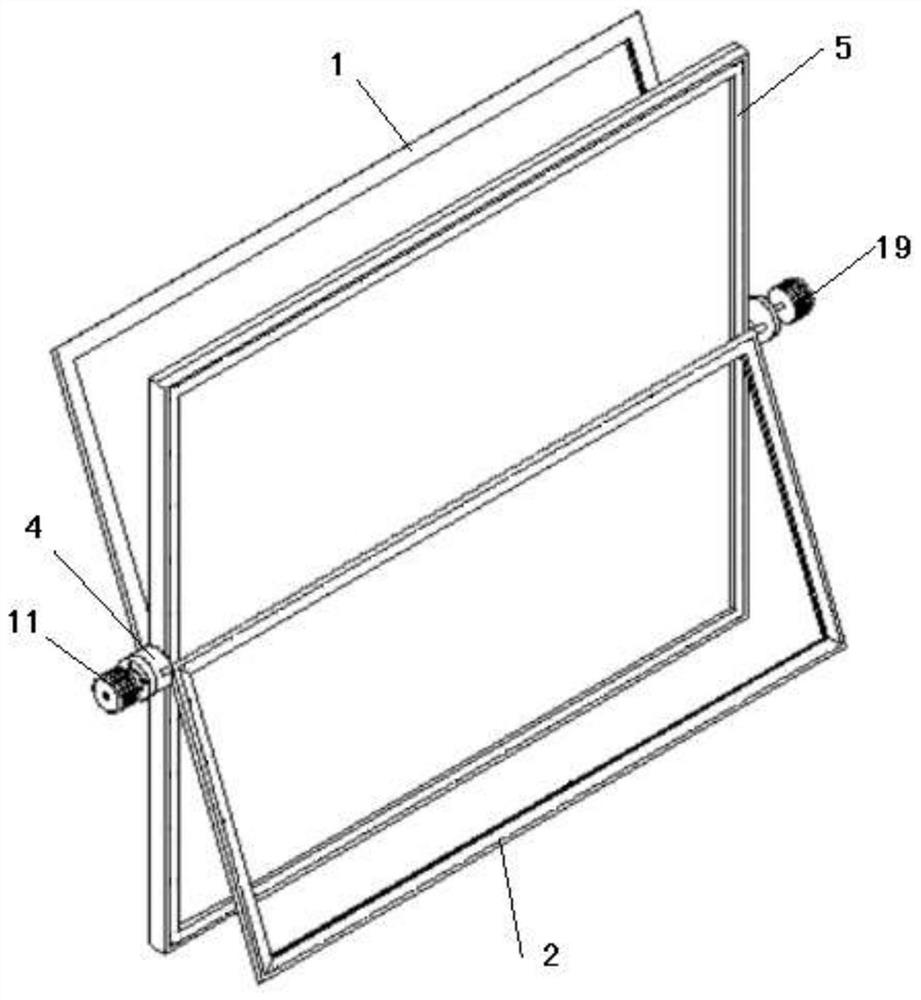 A shaft nested automatic switch window