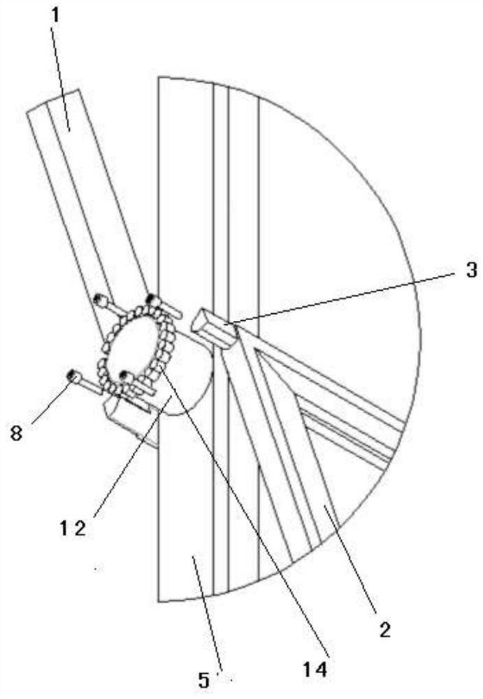 A shaft nested automatic switch window