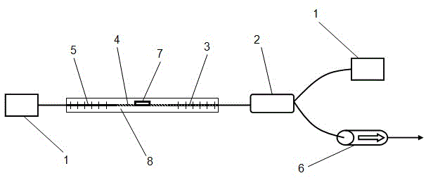 Frequency modulating single frequency fiber laser