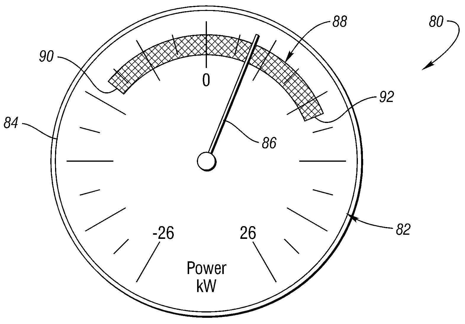 Vehicle information display and method