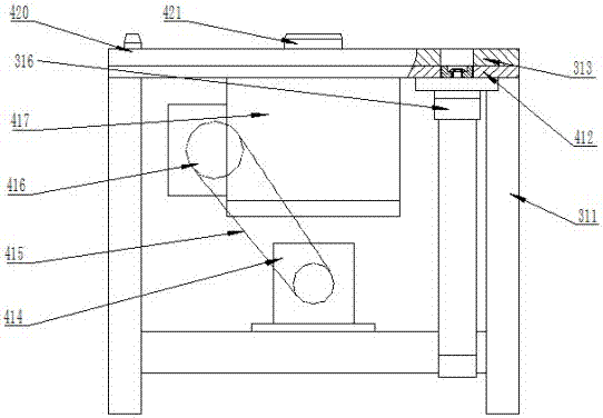 Stereoscopic rotary feeding device