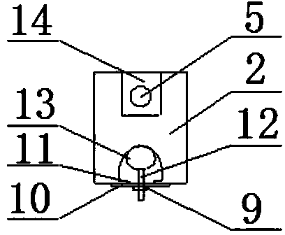 Portable laser convergence gauge device