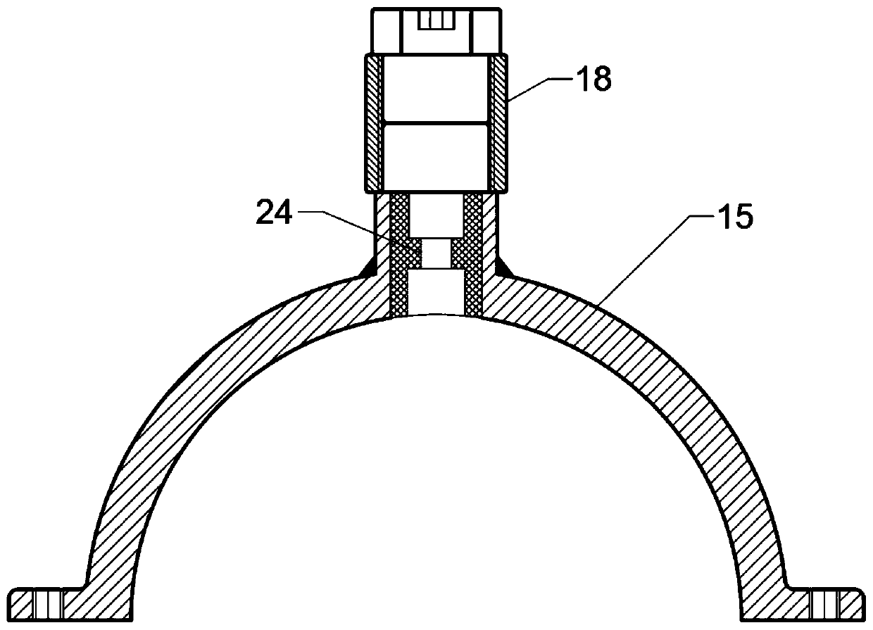 Multiphase flow multiphase visual corrosion test device and method