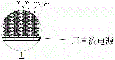 Efficient small molecular group water making device