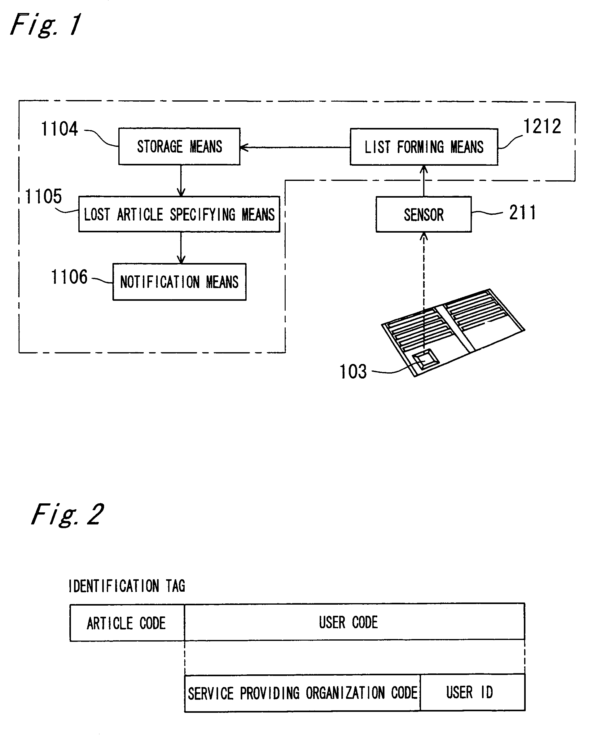 Article management system and method