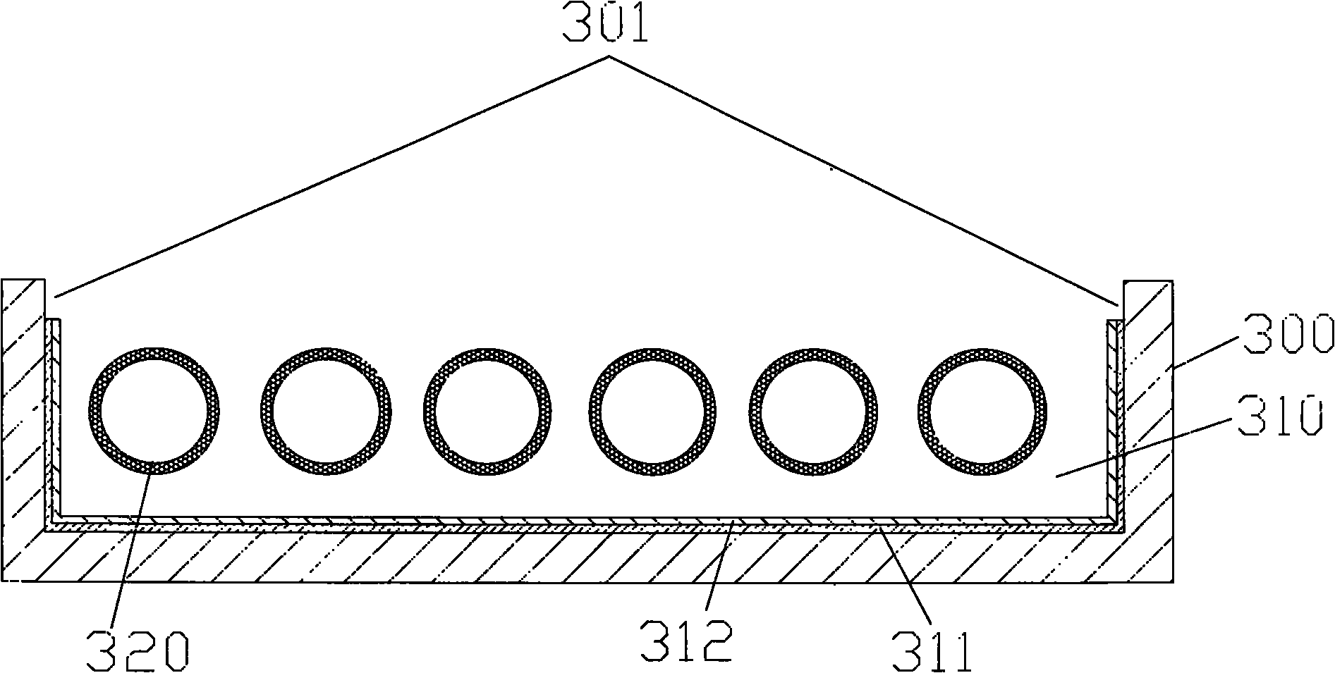 Solar water heater device