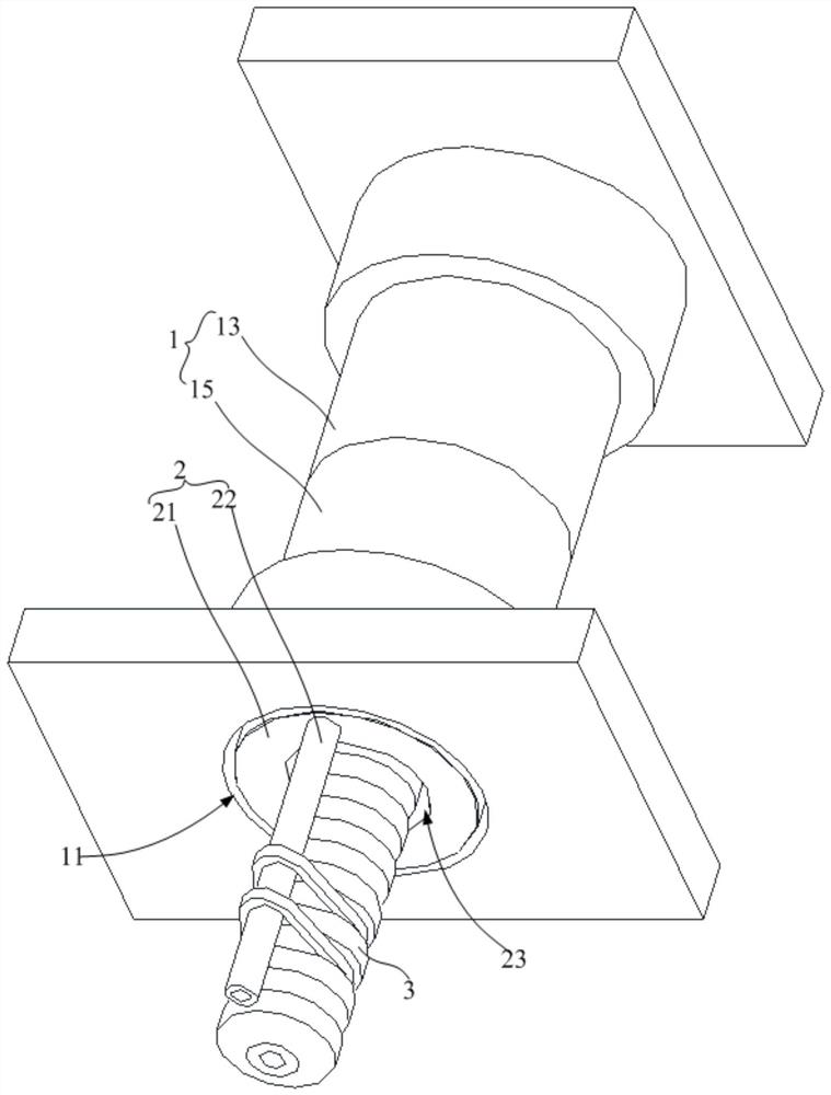 Cable binding structures and robots