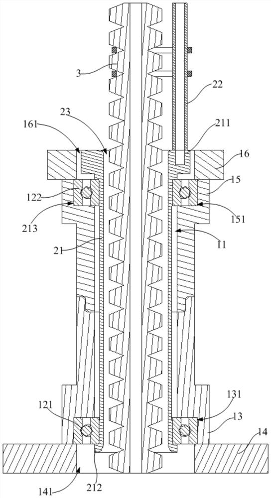 Cable binding structures and robots