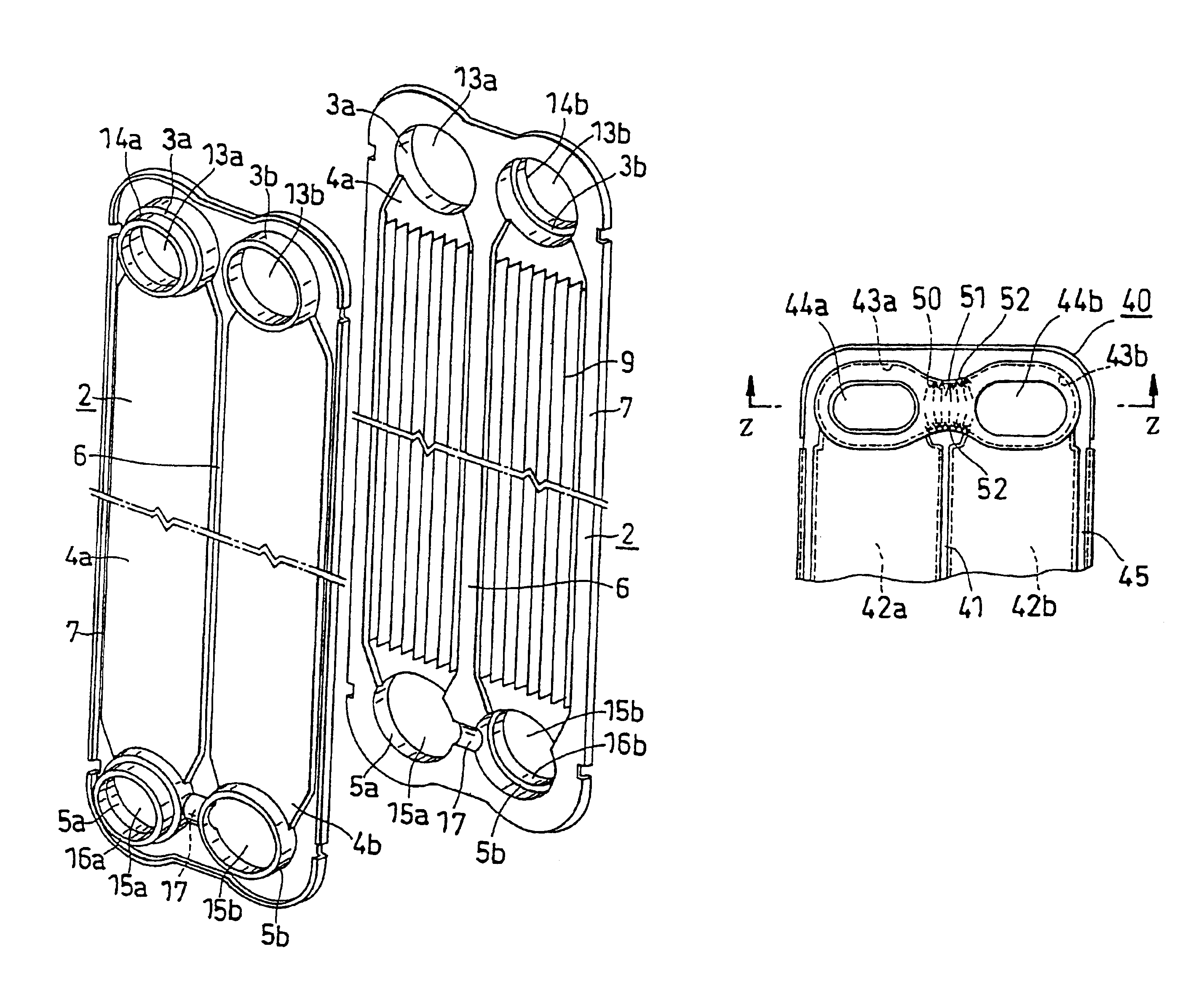 Layered heat exchangers